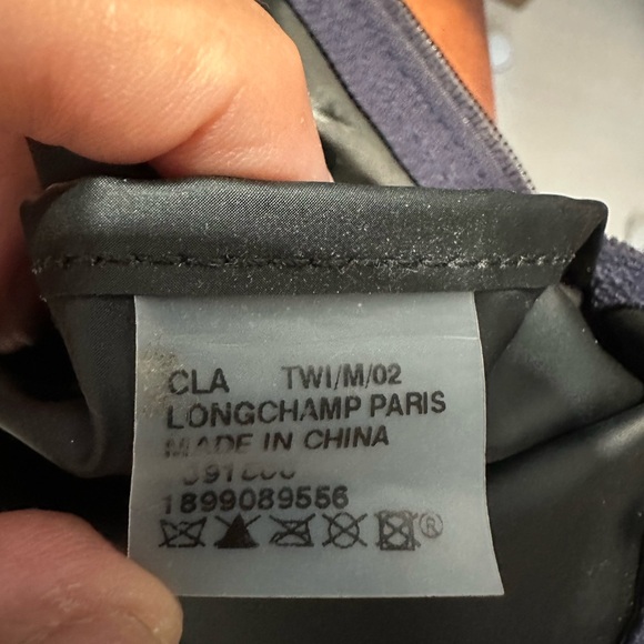 Longchamp Navy and Brown Tote Bag - Picture 5 of 16